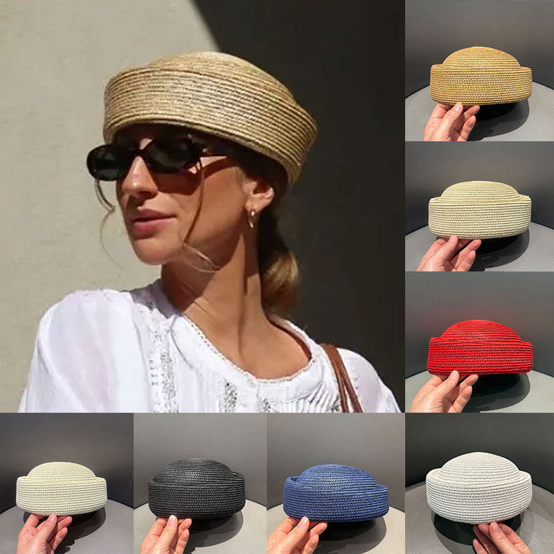 Paper Straw Color - Novo Chapéu de Palha Artesanal de