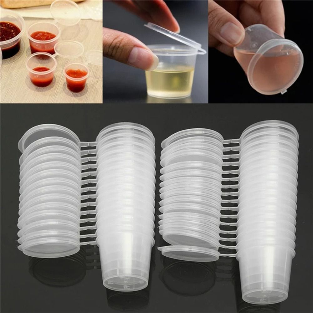 Plastic Cup 50Pcs - 50 unidades de copos descartáveis para