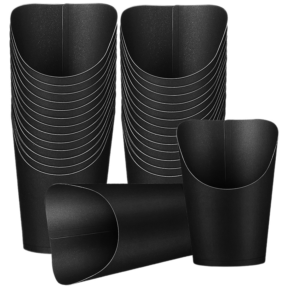 Plastic Cup 50Pcs - 50 Copos de Papel Kraft para