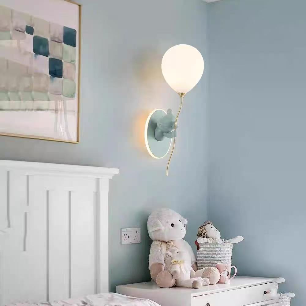Led Balloon Light - Luminárias de Parede de Desenho Animado