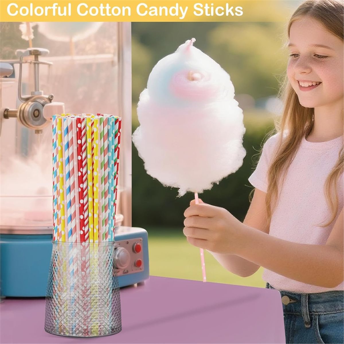 ABZT 200 Peças de Cones de Alg - Cotton Candy Cone avaliação e preço