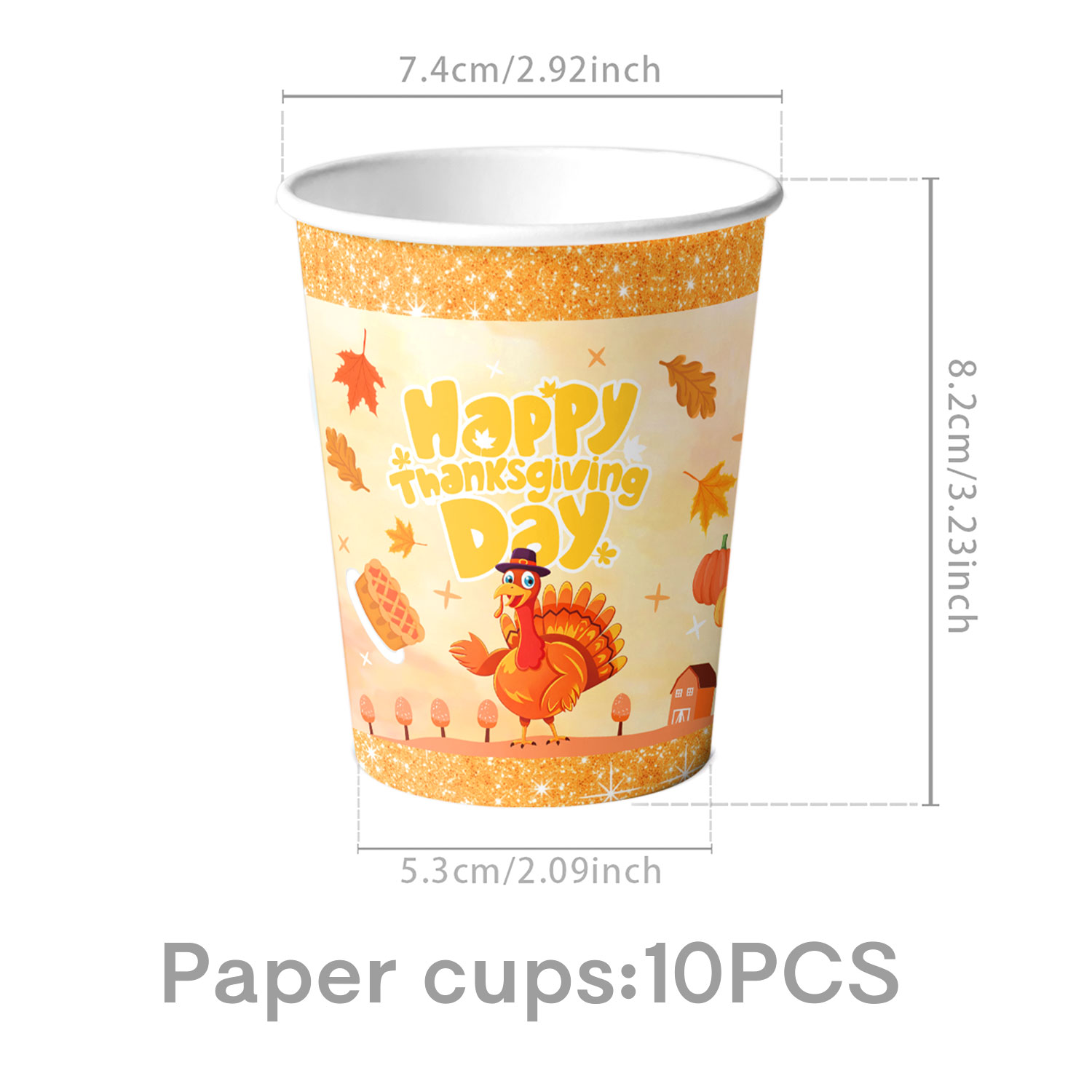 Feliz Ação de Graças: Kit Desc - Table Cloth Disposable avaliação e preço