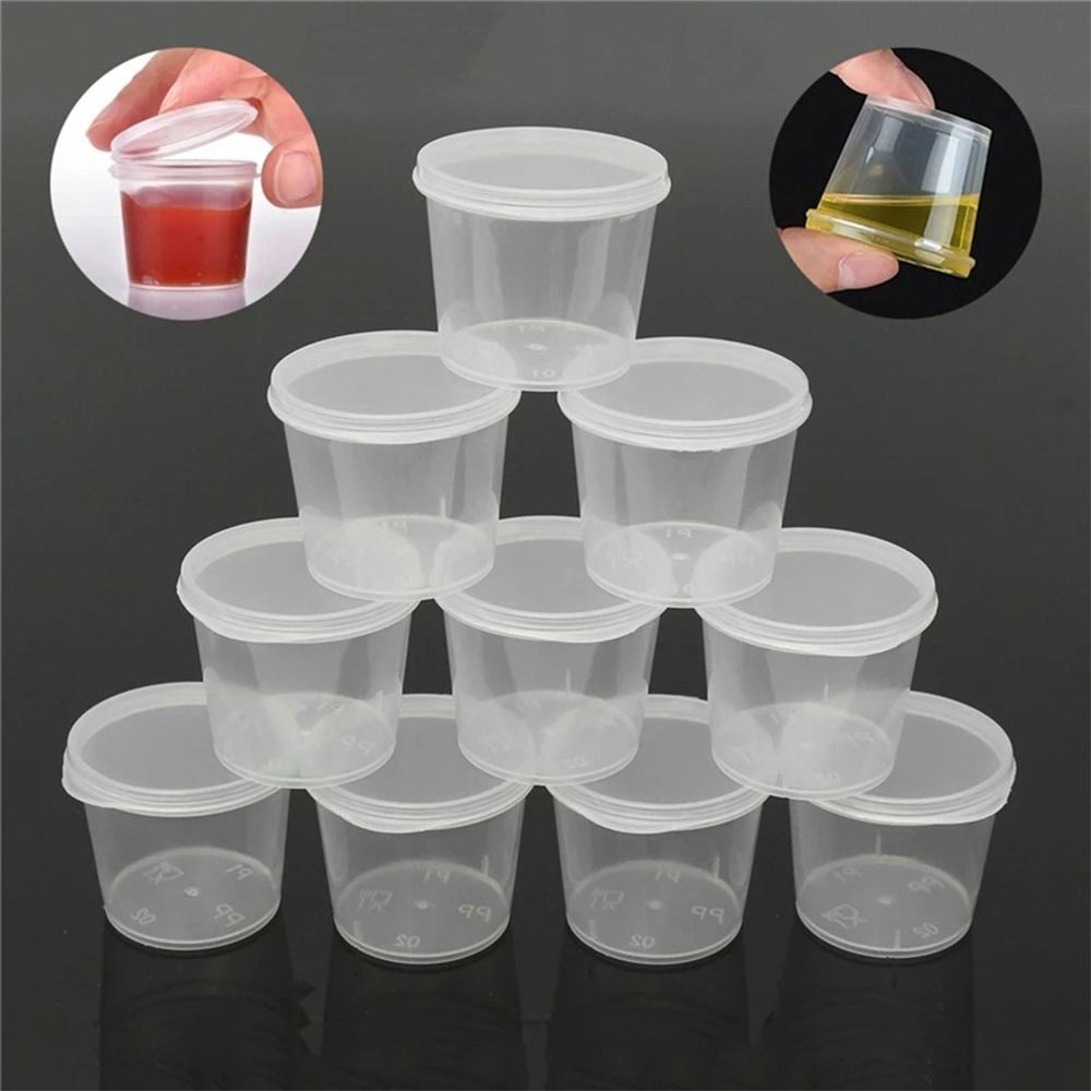 50 unidades de copos descartáv - Plastic Cup 50Pcs avaliação e preço