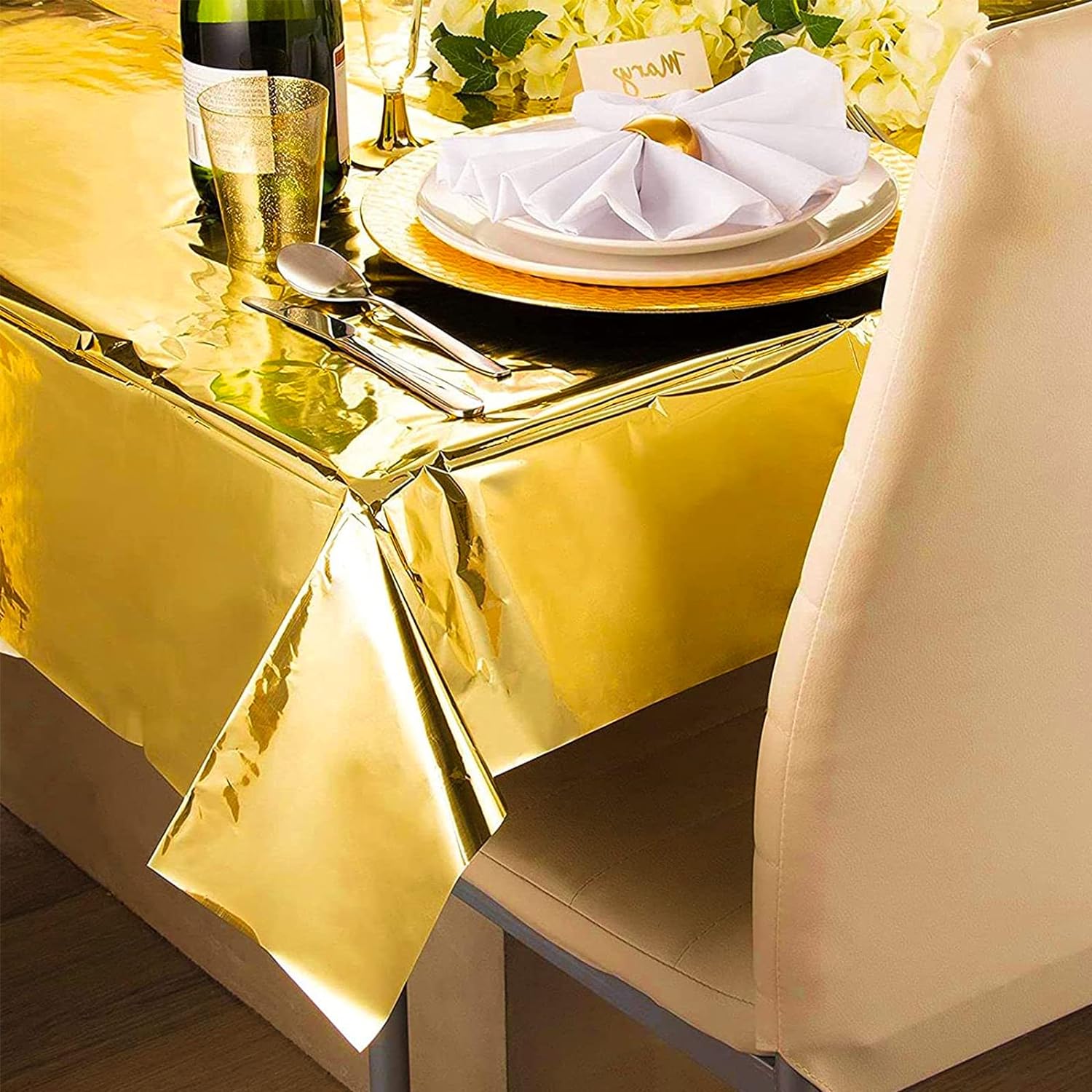 Toalha de mesa descartável com - Table Cloth Disposable avaliação e preço