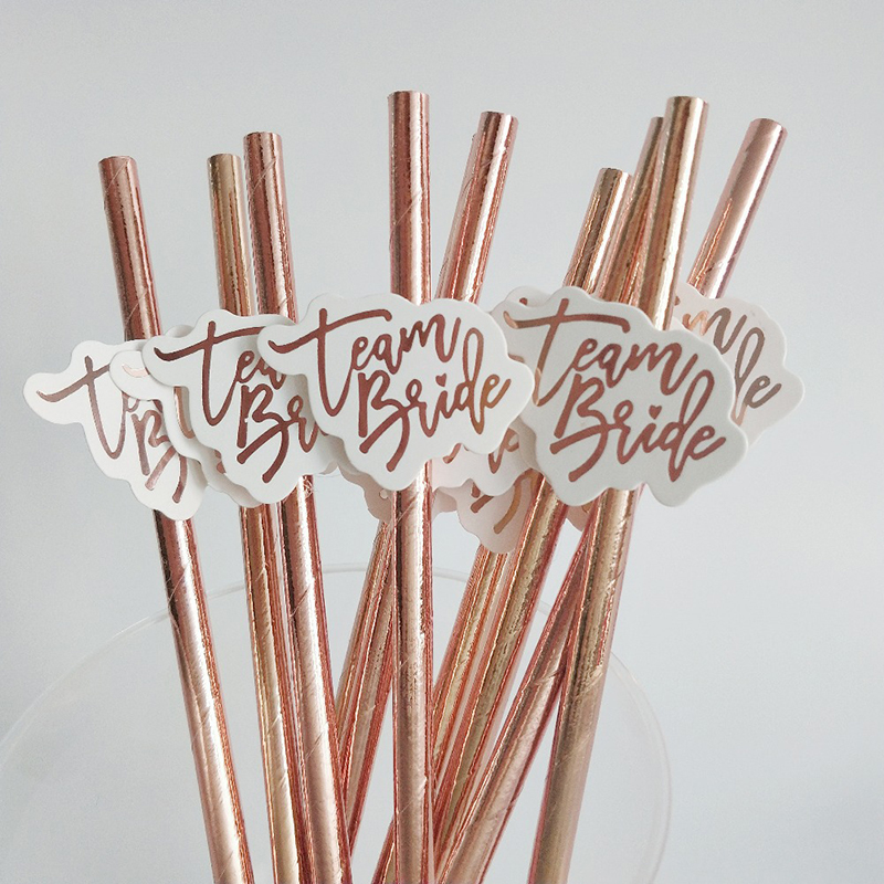 Equipe Noiva Rose Gold Straw p - Paper Straw Color avaliação e preço