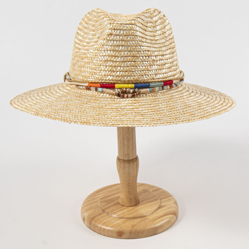 Chapéu Fedora Unissex de Palha - Paper Straw Color avaliação e preço