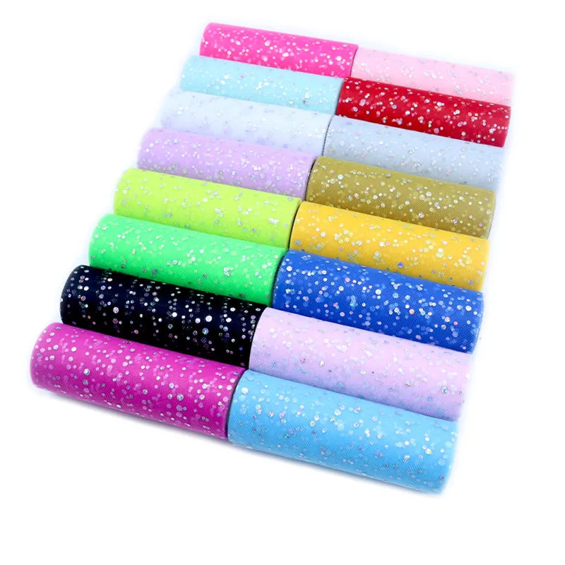 Glitter Sequin Tulle Roll, Spo - Glitter Tablecloth avaliação e preço