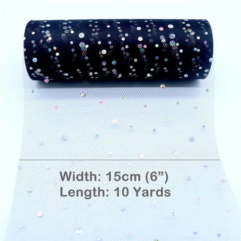 Glitter Sequin Tulle Roll, Spo - Glitter Tablecloth avaliação e preço