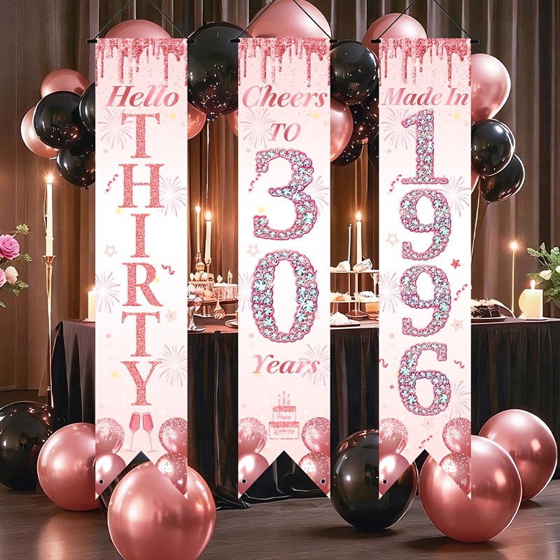 Conjunto de Banner de Porta 2D - Party Banner Gold avaliação e preço