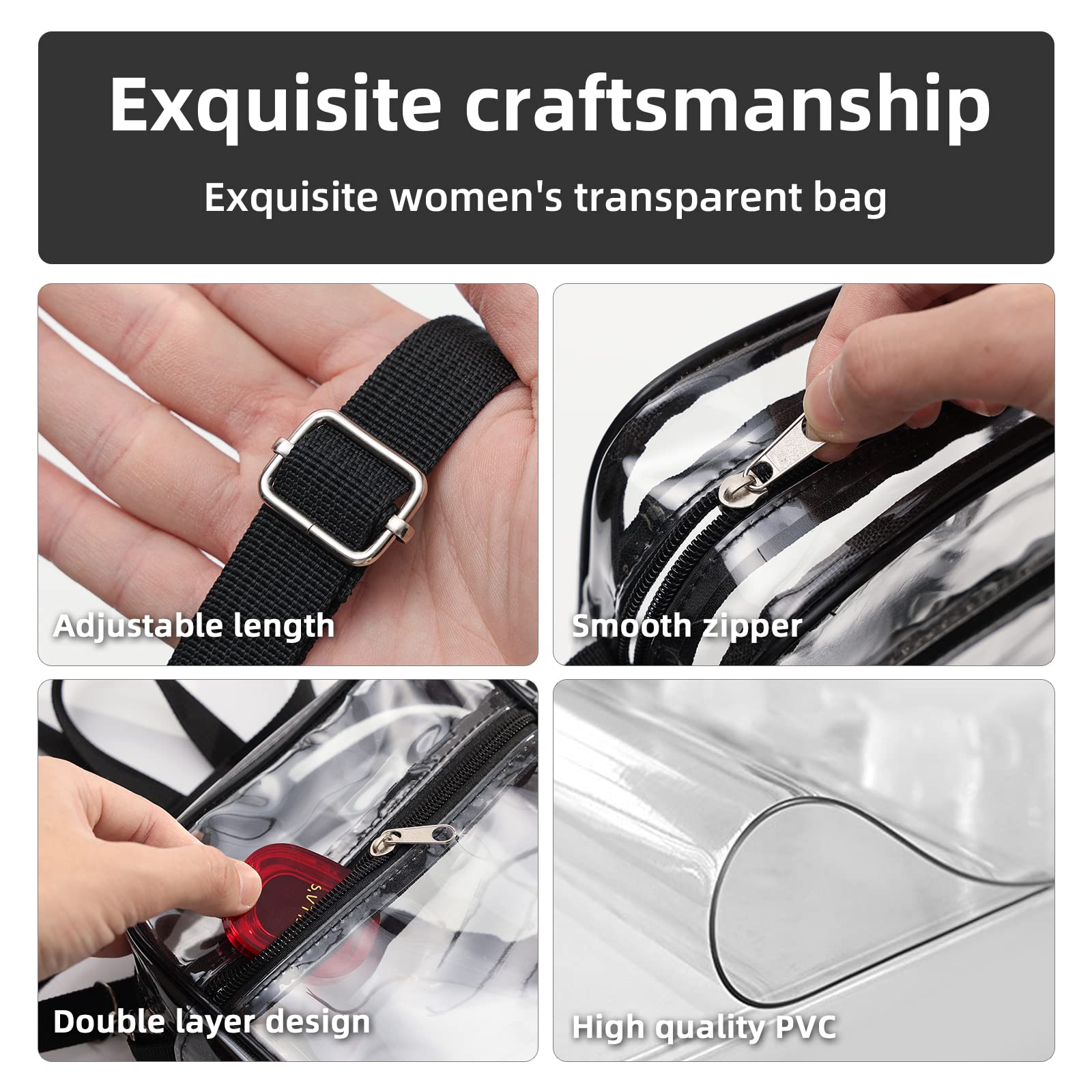 1-10PCS Bolsa Transversal Tran - Event & Party Supply Photos avaliação e preço