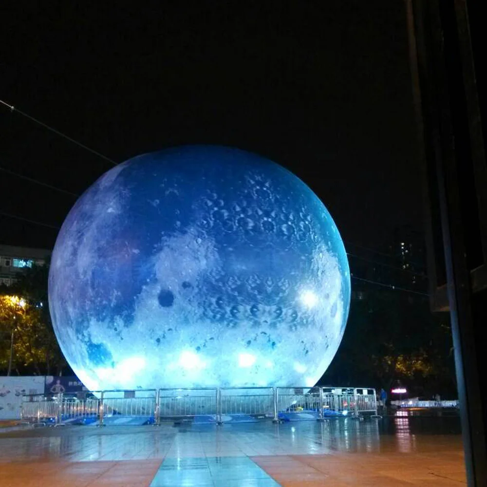 Bola inflável gigante da lua a - Led Balloon Light avaliação e preço
