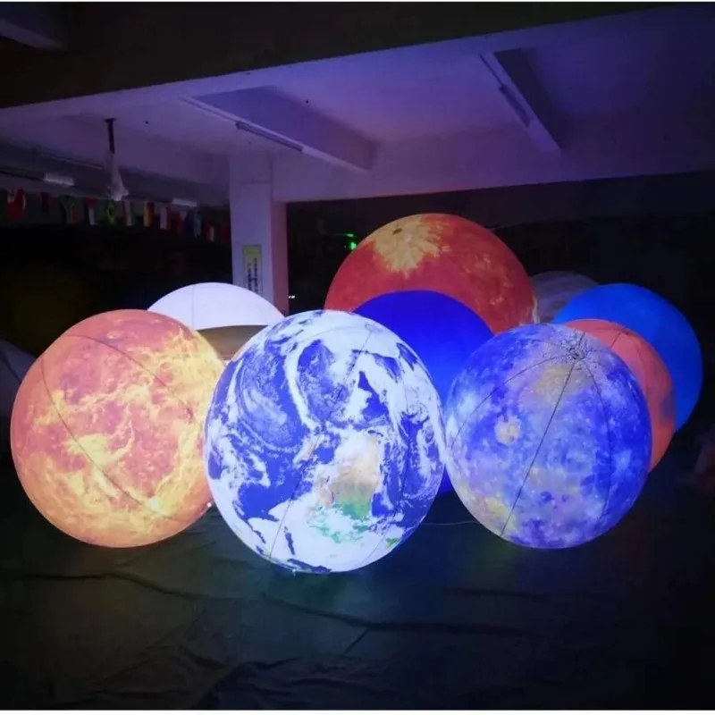 Bola inflável gigante da lua a - Led Balloon Light avaliação e preço