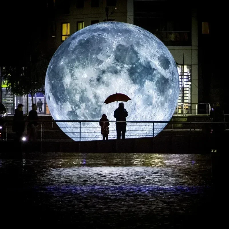 Bola inflável gigante da lua a - Led Balloon Light avaliação e preço